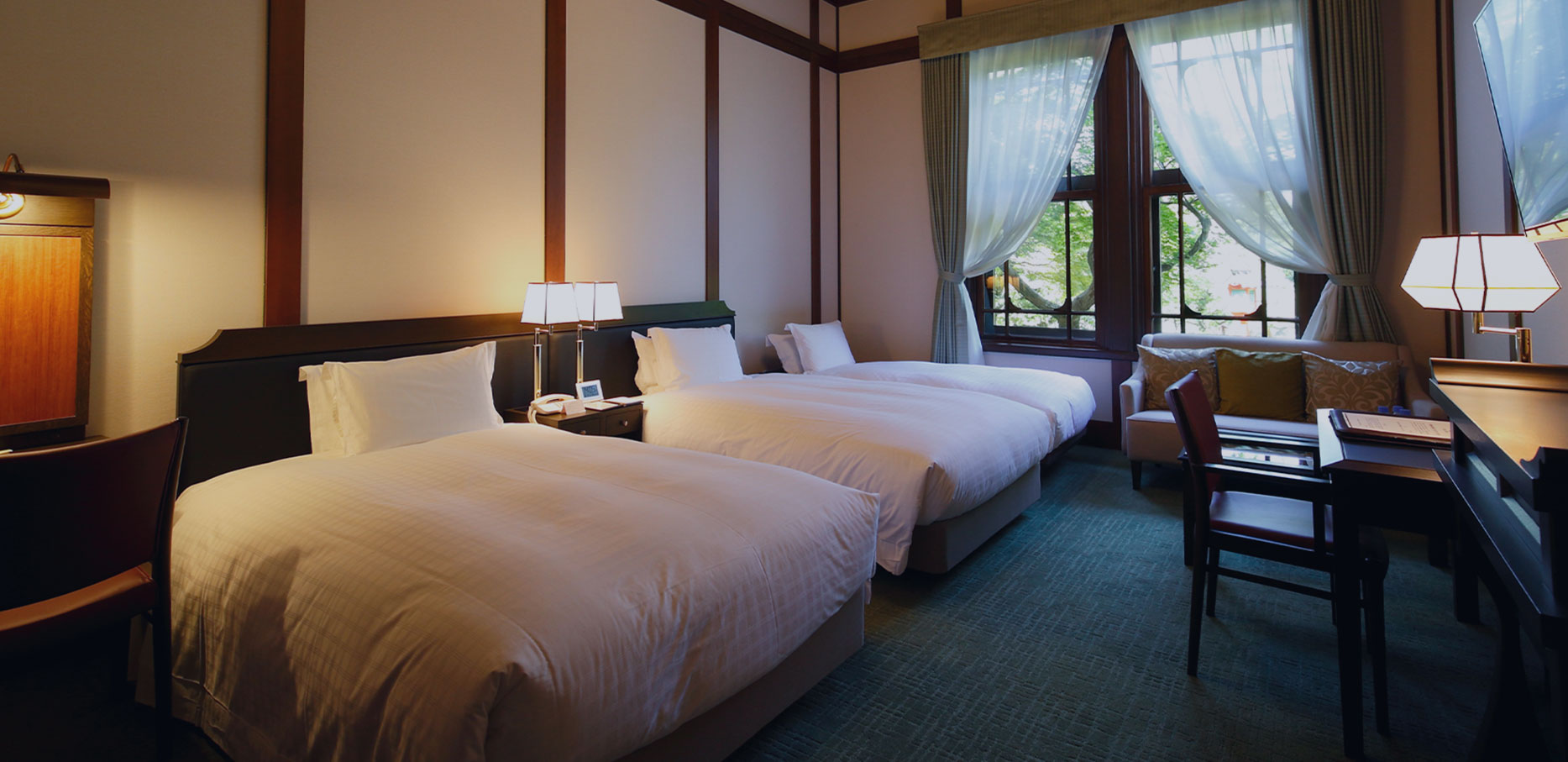 写真：奈良ホテル 客室