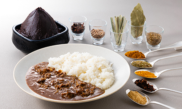国産牛の大阪どて焼きカレー