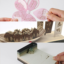 画像：OMOSHIROI BLOCK | SHAPE | Osaka Castle・Takoyaki OMOSHIROI PETALS | Sakura -Osaka- 