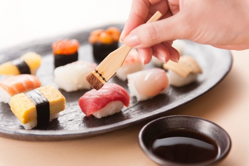 image:Have you ever heard of the cute sushi known as "hankan nigiri"?
