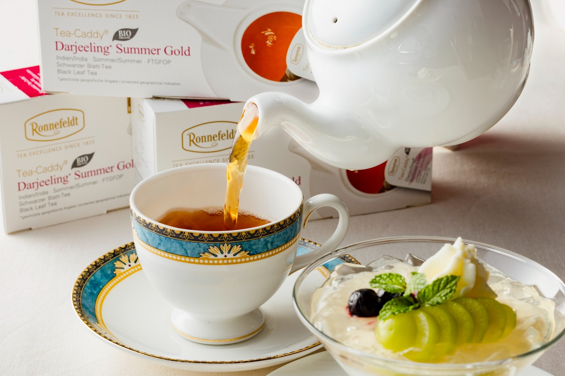 紅茶のプロフェッショナルが厳選！季節の紅茶を楽しむ『ペアリングティーセット』提供開始
