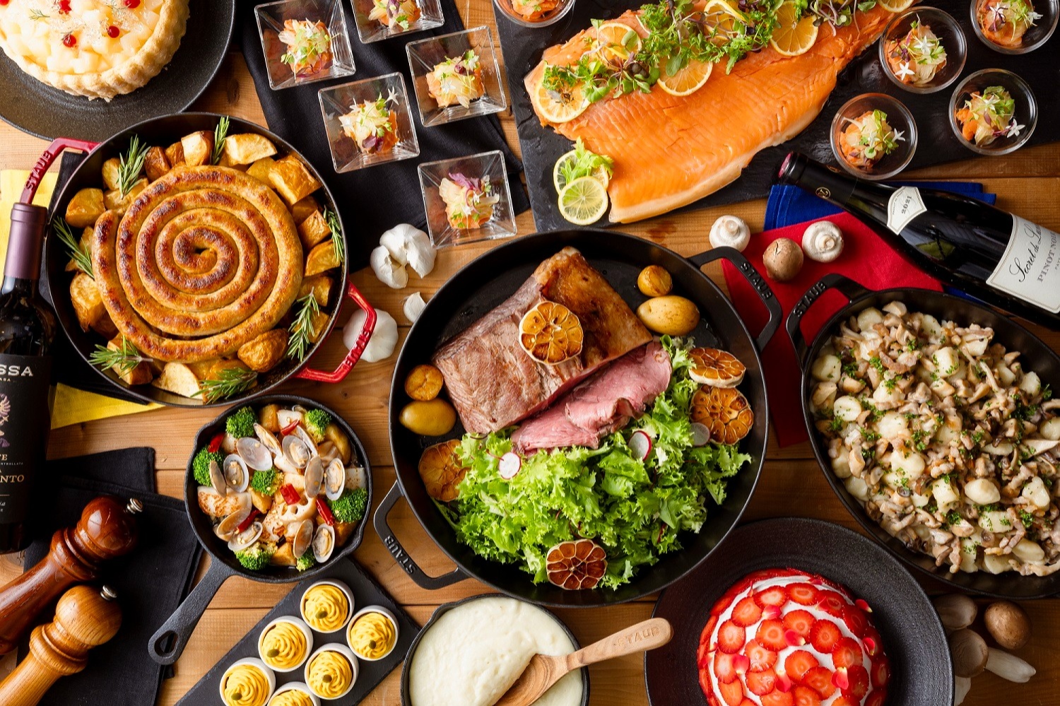 秋の味覚をふんだんに使用した、ヨーロッパ各地の伝統料理やスイーツが大集合＜br/＞旅するブッフェ 秋のヨーロッパ美食めぐり