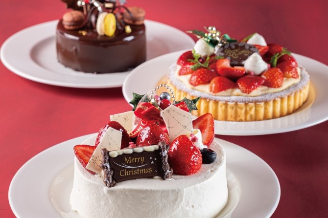 【ホテルグランヴィア和歌山】クリスマスの食卓を華やかに…3種類のクリスマスケーキ＆ローストチキン　ご予約を11月1日(金)より受付開始！