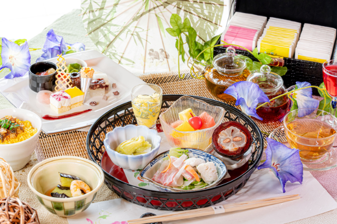 前回1,000食超えの「和風アフタヌーンティー」がアップグレード！涼を感じる夏限定の贅沢「夏の和風アフタヌーンティー」発売について