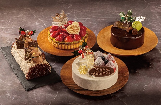 パティシエが贈るクリスマスケーキ4種　大人な栗のブッシュドノエルから定番ケーキまで　聖夜を華やかに彩るクリスマス　11月1日よりご予約開始