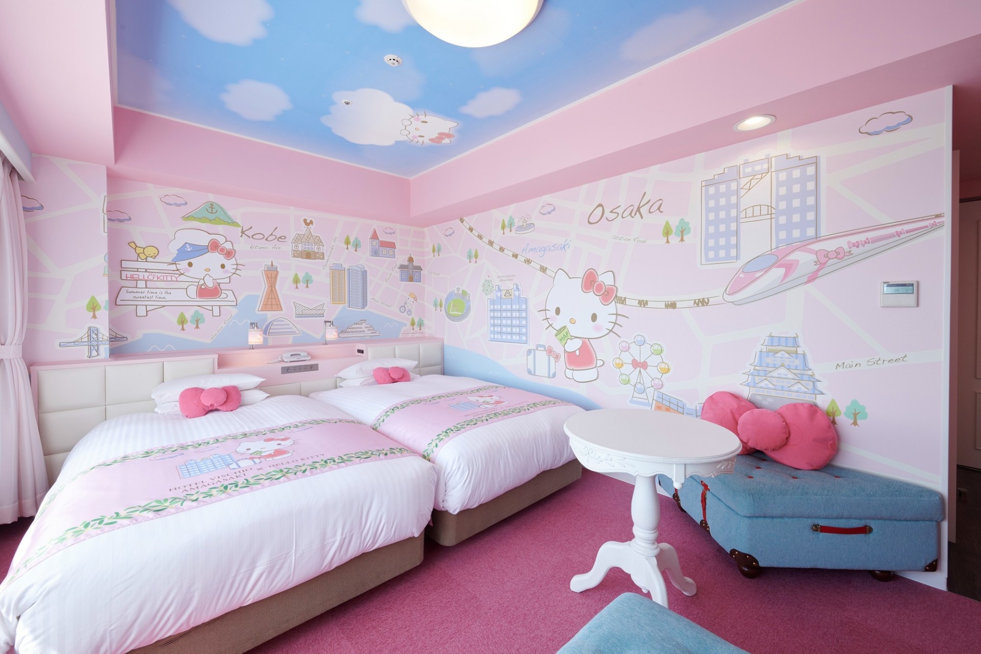 「ハローキティ ルームありがとうプラン」販売開始～ハローキティと一緒に泊まる　最後の特別な思い出づくり～