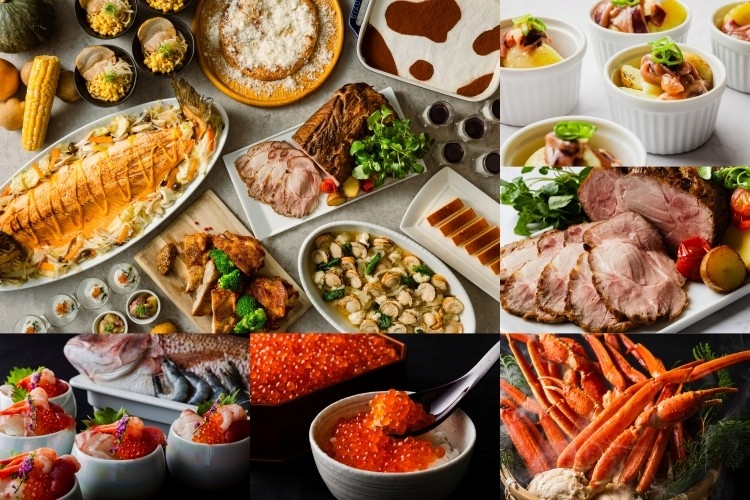 蟹・イクラ・海鮮と、北海道の名物・名品を味わう贅沢「旅するブッフェ 海の幸と北海道グルメ」抽選でホテル宿泊券やグルメギフトが当たるキャンペーンも！