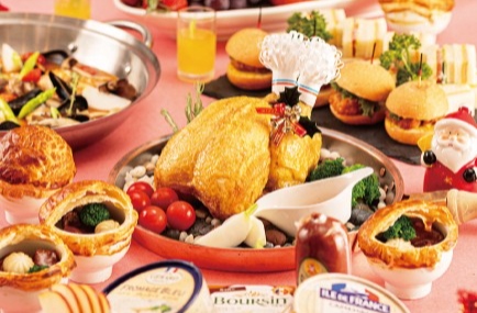 ～ 年末のご家族・ご友人とのひとときを彩る ～　クリスマスの足音が響きはじめる12月　クリスマスランチバイキング開催のお知らせ