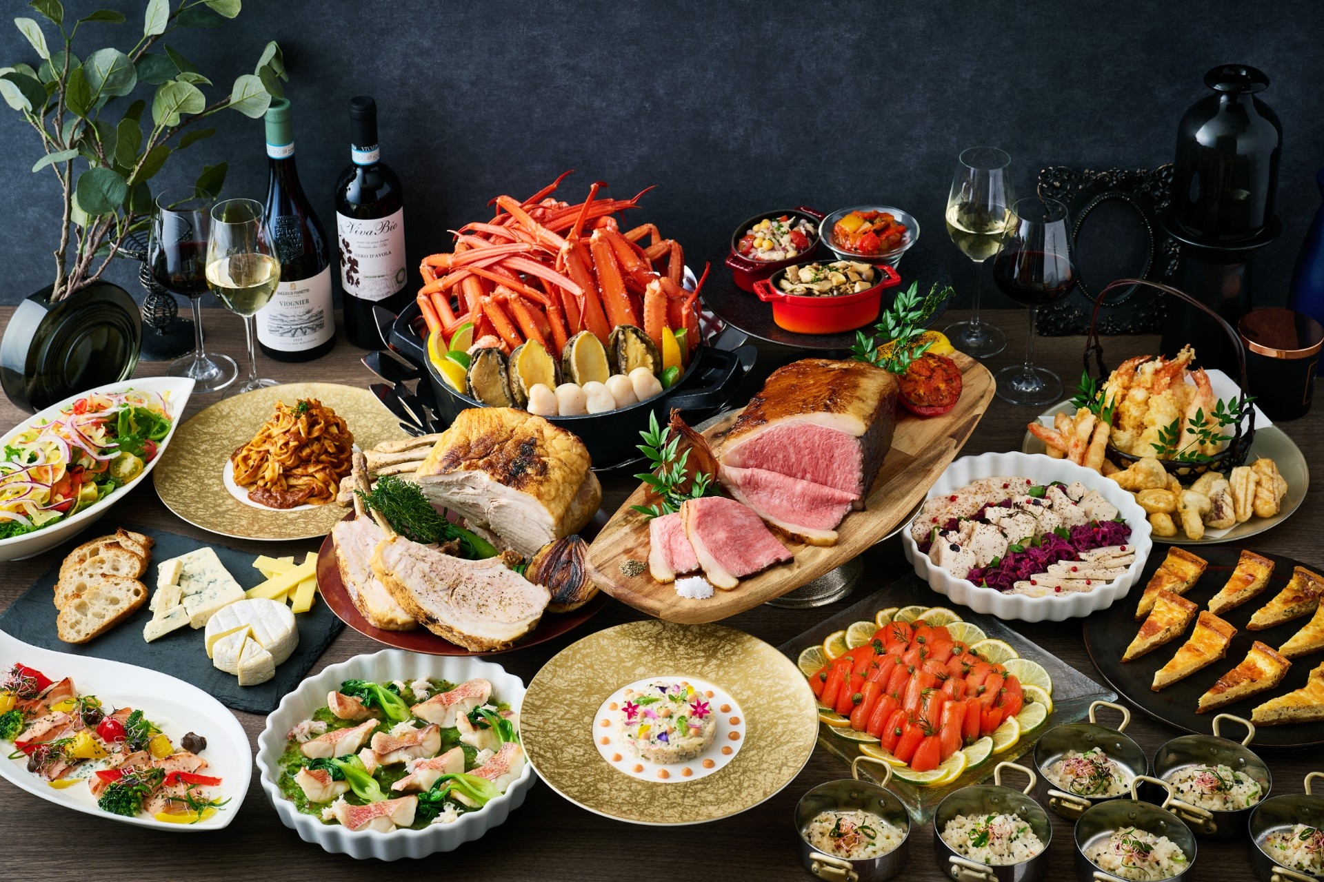 香住ガニと冬の味覚ディナーバイキング開催のお知らせ