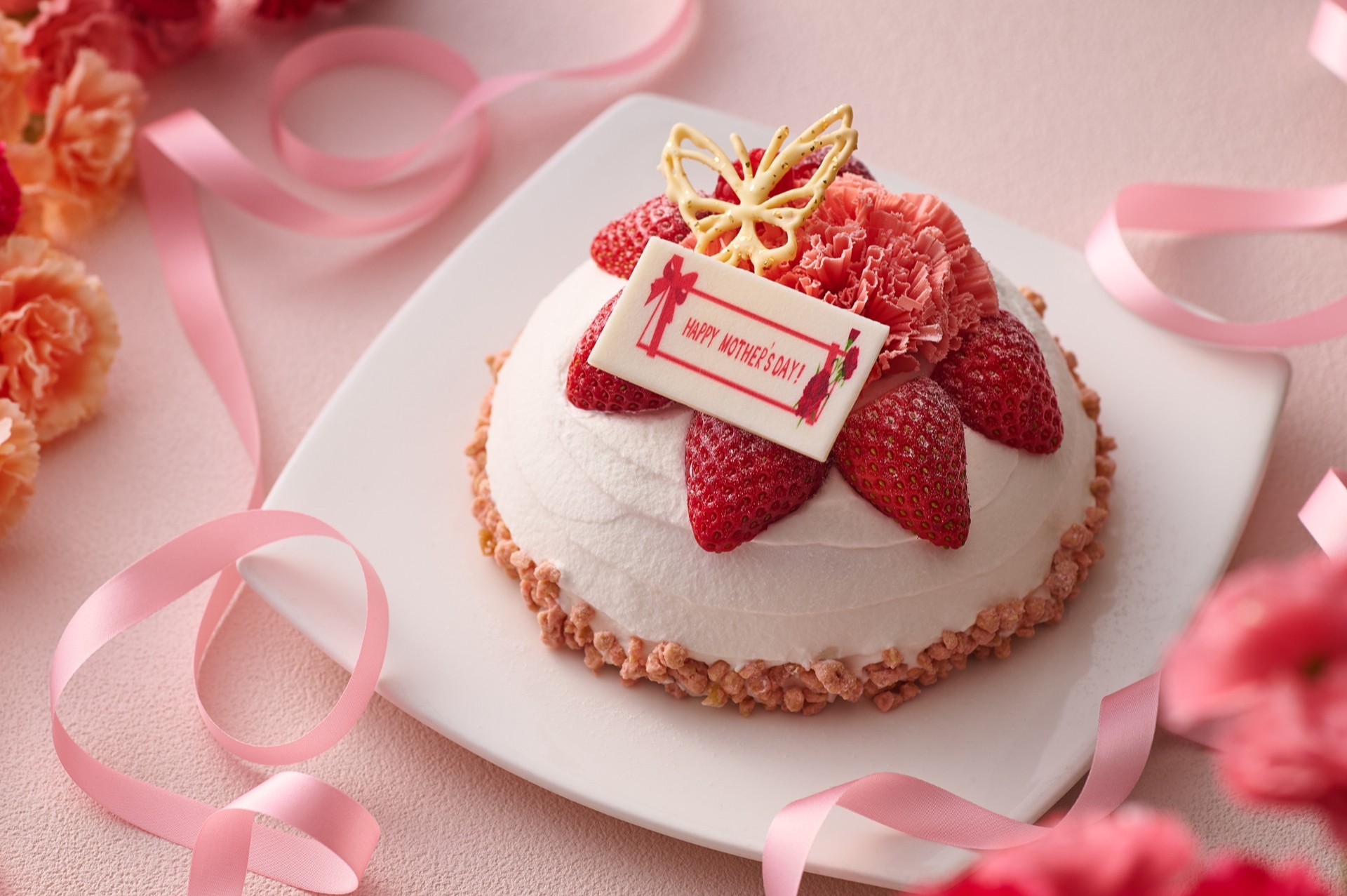 お母さまへの感謝の気持ちをパティシエ特製のケーキに込めて。母の日ケーキ「フルール・ド・メール」予約販売開始のお知らせ