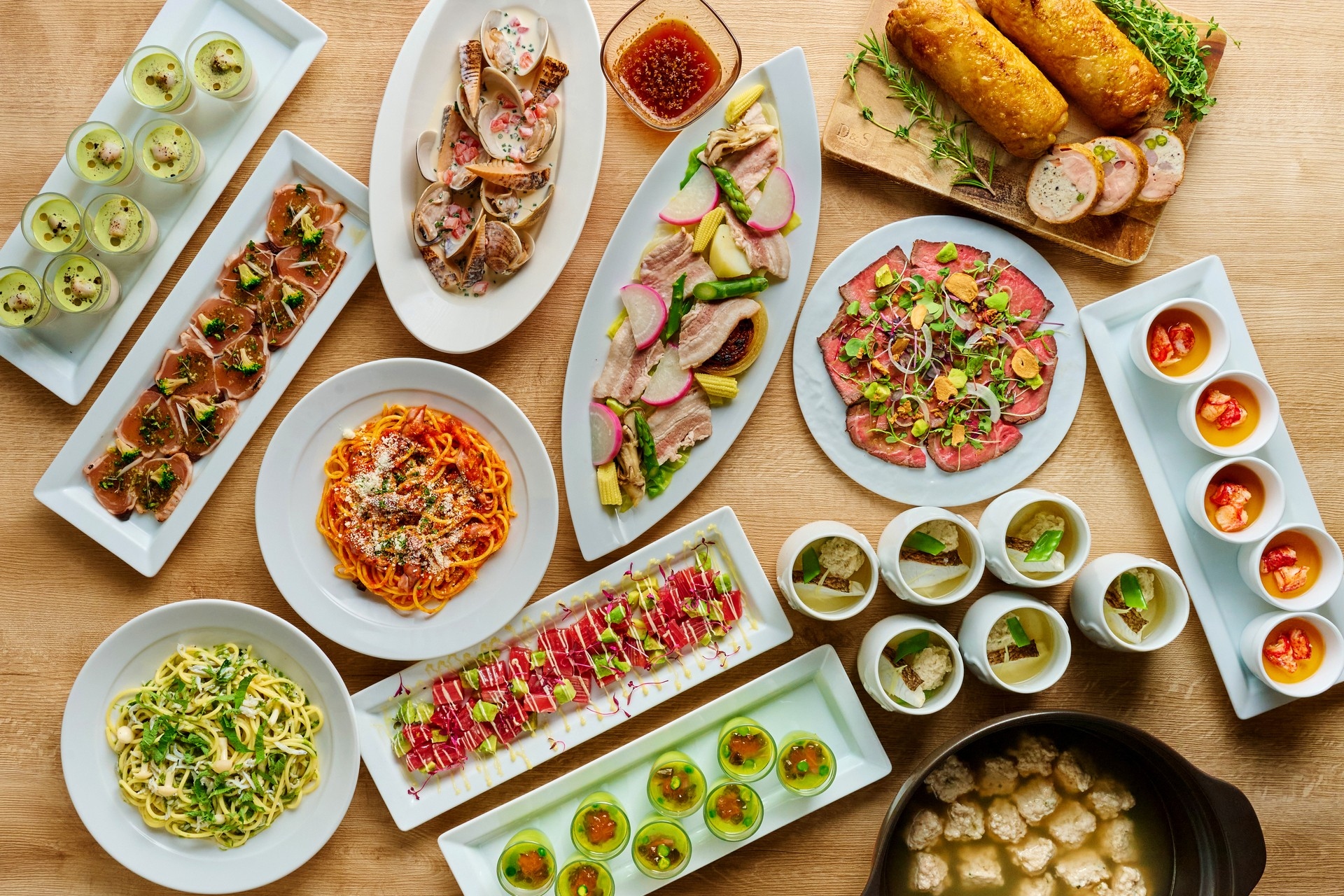 春らしいお料理とライブキッチンの出来立てメニューがおすすめ！「ゴールデンウィーク限定ファミリーブッフェ」開催