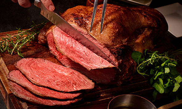 Japanese black roast beef