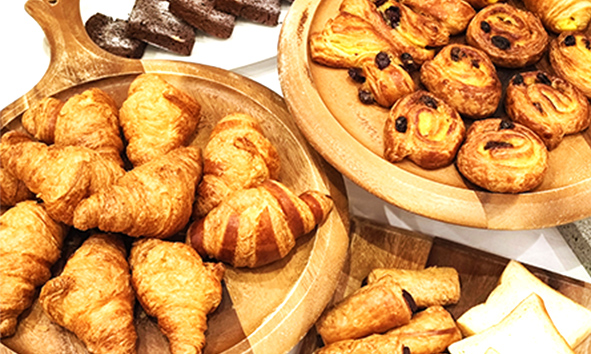 Special selection of bread