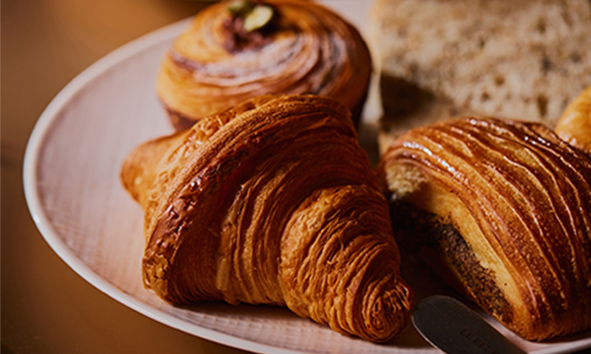 Own-made bread baked with care