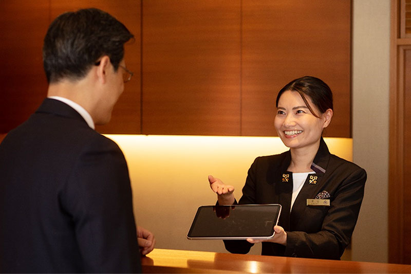 Photo: Front Desk Staff